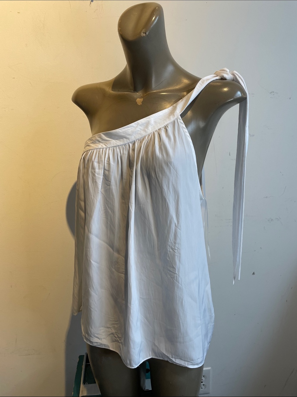 Ramy Brook lightweight one shoulder tank top - Picture 2 of 4